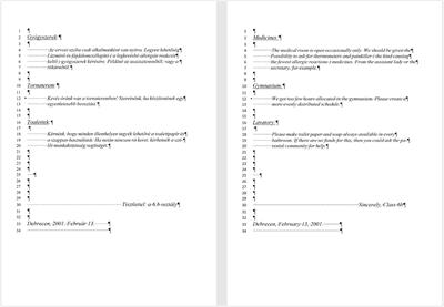 Pre-testing erroneous text-based documents: Logging end-user activities